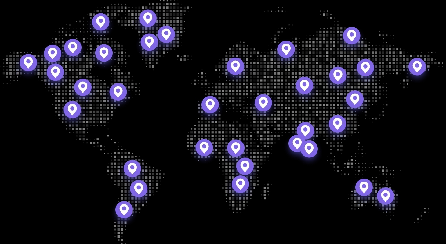 Apoyando socios en 100+ países