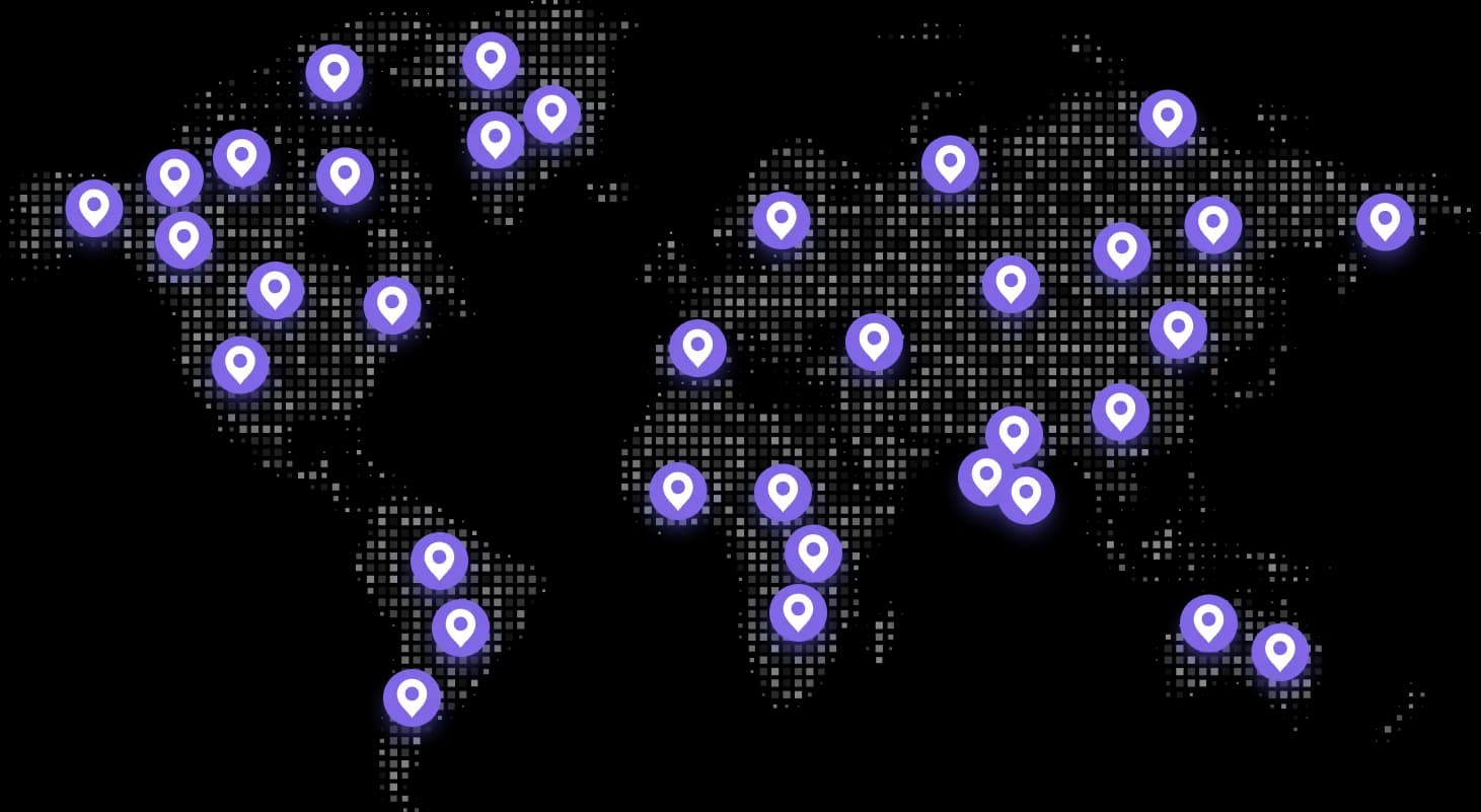 Supporting partners in 100+ countries